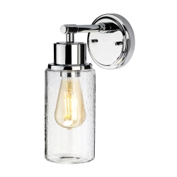 kinkiecik.pl Kinkiet Morvah – 1 źródło światła – Polerowany chrom BATH-MORVAH1-PC Elstead Lighting