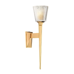 Kinkiet Verity – 1 źródło światła – Polerowane złoto BATH-VERITY-PG Elstead Lighting - zdjęcie produktu