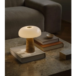 Beżowa lampa stołowa Glossy Mini- Design for the people, marmur 2520015009 Nordlux