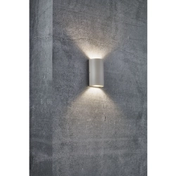 kinkiecik.pl Beżowy kinkiet zewnętrzny Rold Round - Nordlux 84141008