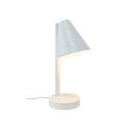 Biała lampa stołowa Wilmer port USB-C 2512305001 Nordlux