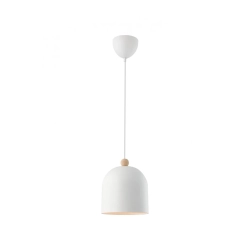 Biała lampa wisząca Gaston - Nordlux 2412653001