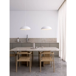 kinkiecik.pl Biała lampa wisząca Versale - DFTP, metalowa 2220053001 Nordlux