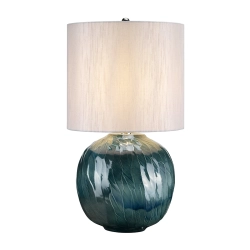 kinkiecik.pl Lampa stołowa Blue Globe – 1 źródło światła BLUE-GLOBE-TL Elstead Lighting