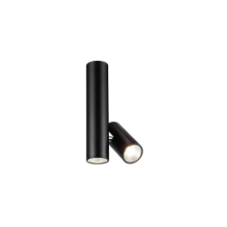 BOGARD TWIN sufitowa matowy czarny 230V LED 2x5W 40° 3000K R12499 Rendl light studio - zdjęcie produktu