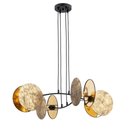 Lampa wisząca MOTIF 4 GOLD 1326/4 EMIBIG Lighting