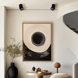 Ruchoma oprawa natynkowa Brema czarna LED CCT LP-2626/1RM BK movable Light Prestige