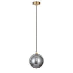 Lampa wisząca BUBBLES AZ5954+AZ5956 gold/smoky AZZARDO