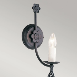 kinkiecik.pl Kinkiet Belfry – 1 źródło światła BY1-BLACK Elstead Lighting