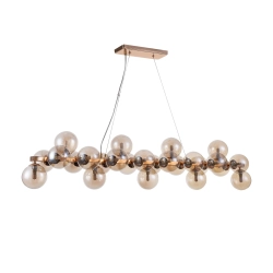Lampa wisząca CABELLA PND-5252-A-25-GD-CGN Italux - zdjęcie produktu