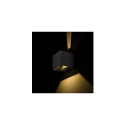 CARRE ścienna antracyt 230V LED 2x3W IP54 3000K R12557 Rendl light studio - zdjęcie produktu