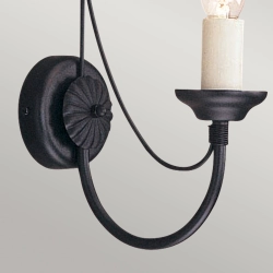 Kinkiet Carisbrooke – 1 źródło światła CB1-BLACK Elstead Lighting