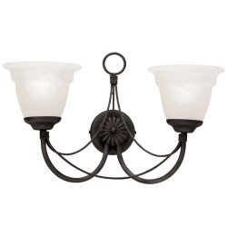 Kinkiet Carisbrooke – 2 źródła światła CB2-BLACK Elstead Lighting