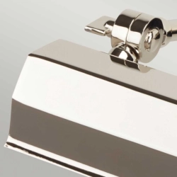 kinkiecik.pl Mała obrazówka Chawton – 1 źródło światła – Polerowany nikiel CHAWTON-PLS-PN Elstead Lighting
