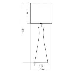 CHIANTI lampa stołowa L236310405 4Concepts L236310405 - zdjęcie 2
