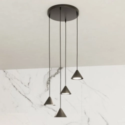 Lampa wisząca ELIT 4 PREMIUM BLACK 1330/4PREM EMIBIG Lighting - zdjęcie produktu