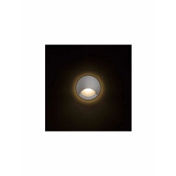 CLUB IND wpuszczana srebrno-szara 230V LED 3W IP54 3000K R12686 Rendl light studio - zdjęcie produktu