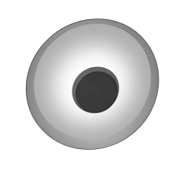 Plafon COCO 60 cm biały LED LP-0508/1C-60 WH Light Prestige