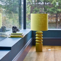 kinkiecik.pl Lampa stołowa Contour – 1 źródło światła – Limonkowa CONTOUR-TL-LIME Elstead Lighting