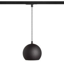 kinkiecik.pl COPA do szyny 1-faz czarna szkło 230V E27 28W R13206 Rendl light studio