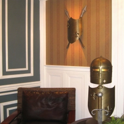 kinkiecik.pl Kinkiet Crusader – 2 źródła światła CRUSADER-W-L Elstead Lighting