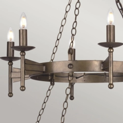 Żyrandol Cromwell – 18 źródeł światła CW18-OLD-BRZ Elstead Lighting