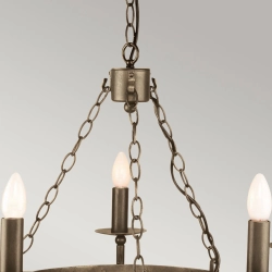 Żyrandol Cromwell – 5 źródeł światła CW5-OLD-BRZ Elstead Lighting