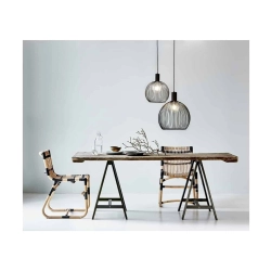 kinkiecik.pl Czarna ażurowa lampa wisząca Aver 30 84243003 Nordlux