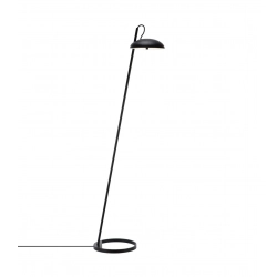 Czarna lampa podłogowa Versale - DFTP, metalowa 2220064003 Nordlux - zdjęcie produktu