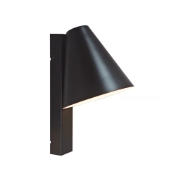 Czarna lampa ścienna Wilmer port USB-C 2512281003 Nordlux