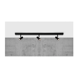 kinkiecik.pl Lampa sufitowa czarna 3 klosze OMARI 2112193003 Nordlux