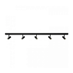 kinkiecik.pl Lampa sufitowa czarna 5 kloszy OMARI 2112203003 Nordlux