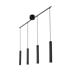 Czarna lampa wisząca Vico 4xGU10 Nordlux 2412143003