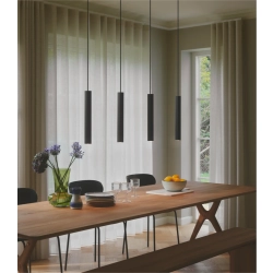 Czarna lampa wisząca Vico 4xGU10 Nordlux 2412143003