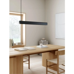kinkiecik.pl Czarna lampa wisząca Beau 100 - DFTP, metalowy klosz Nordlux 2220483003