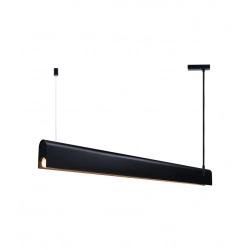 Czarna lampa wisząca Beau 100 - DFTP, metalowy klosz Nordlux 2220483003 - zdjęcie produktu