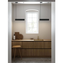 kinkiecik.pl Czarna lampa wisząca Beau 50 - DFTP, metalowy klosz Nordlux 2220473003