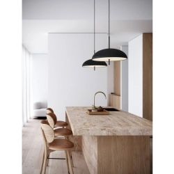 kinkiecik.pl Czarna lampa wisząca Versale - DFTP, metalowa 2220053003 Nordlux
