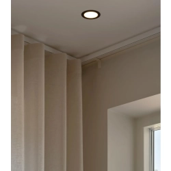 Zestaw 3x Czarne spoty sufitowe Olea 3 Nordlux, 3x4.4W LED, IP65 2510400103 Nordlux