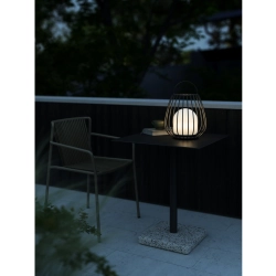 Czarny lampion LED Jim To Go - Nordlux, bezprzewodowy 2218105003