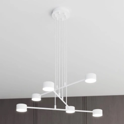 Lampa wisząca MODUS 6 WHITE 1340/6 EMIBIG Lighting - zdjęcie produktu