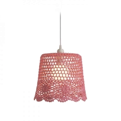 kinkiecik.pl DAISY abażur wiszący różowa max. 15W R13278 Rendl light studio