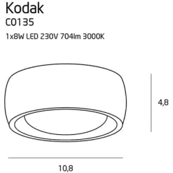 Kodak plafon C0135 MaxLight - zdjęcie produktu