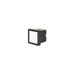 DEJAVU SQ 9 wpuszczana czarna 230V LED 3.5W IP65 3000K R12530 Rendl light studio - zdjęcie produktu
