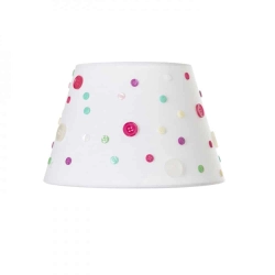 kinkiecik.pl DELISA 25/16 abażur biała guziki max. 28W R12388 Rendl light studio