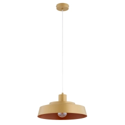 Lampa wisząca DELTA 1xE27 złota 61444 ALFA