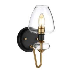kinkiecik.pl Kinkiet Armand – 1 źródło światła – Stary mosiądz DL-ARMAND1-AB Elstead Lighting