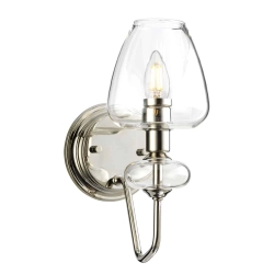 kinkiecik.pl Kinkiet Armand – 1 źródło światła- Polerowany nikiel DL-ARMAND1-PN Elstead Lighting