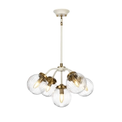 kinkiecik.pl Lampa wisząca Cosmos – 5 źródeł światła DL-COSMOS5 Elstead Lighting