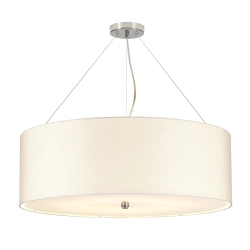 Lampa wisząca 76 cm Pearce – 7 źródeł światła – Polerowany chrom DL-PEARCE30-7LT-IV-PC Elstead Lighting